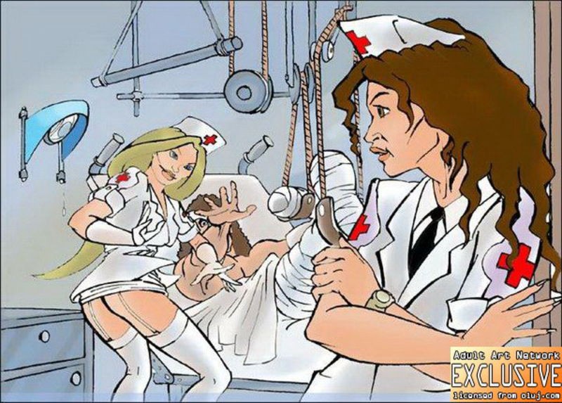 Naughty Nurses - Verdorbende Krankenschwestern.