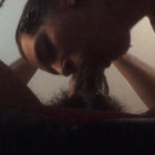 Heißer Amateur-Deepthroat-Blowjob in Nahaufnahme